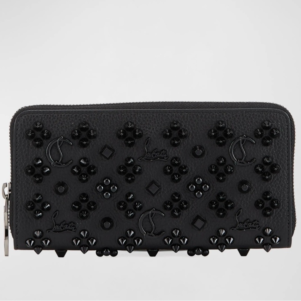 Christian Louboutin Panettone Zip Around Wallet - includes box and dust bag